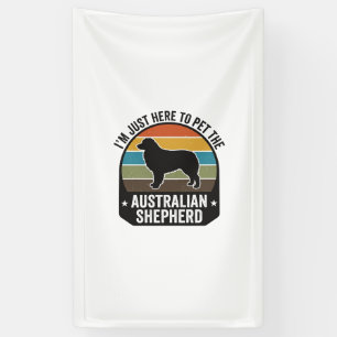 Banderoles Chemise de chien vintage pour amateur de chien de