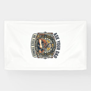 Banderoles Chemise de réparation de papa de jour de père Dema
