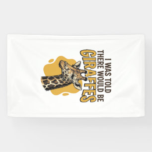 Banderoles Chemise drôle de gravure vintage de girafe_1
