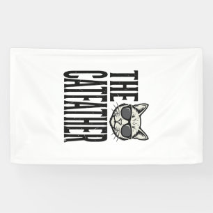 Banderoles Chemise graphique de citation de chat vintage Funn