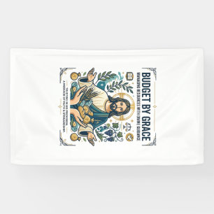 Banderoles Chemise Jésus Paix Financière Voyage Sans Dette Ch
