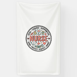 Banderoles Chemise médicale florale vintage pour l'appréciati