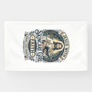 Banderoles Chemisier Vintage Soins de Peau Esthéticienne Jésu