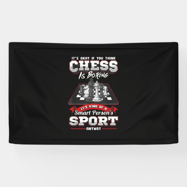 Banderoles Chess Funny (Horizontal)