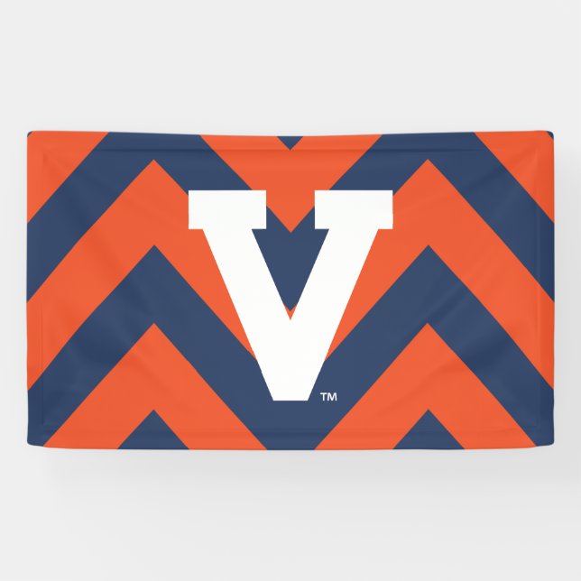 Banderoles Chevron Cavaliers de Virginie (Horizontal)
