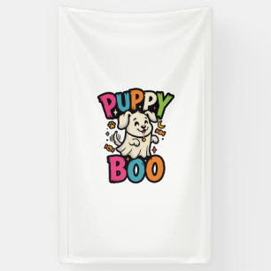 Banderoles Chien de Halloween chiot Boo