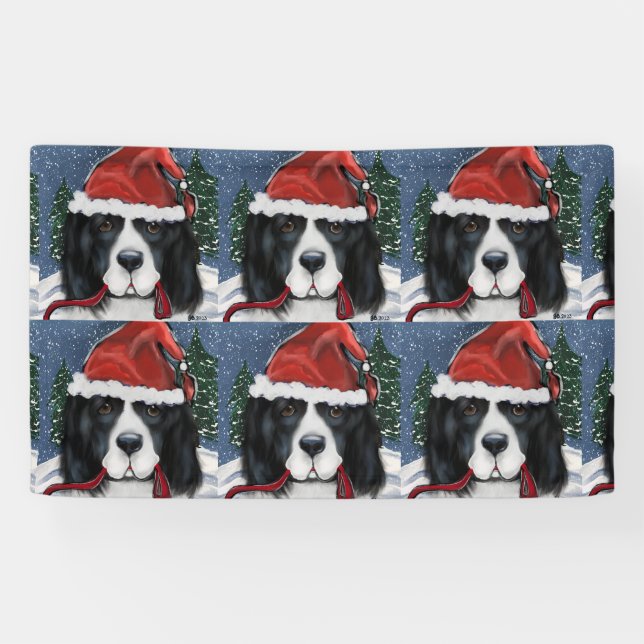 Banderoles Chien de Terre-Neuve (Horizontal)
