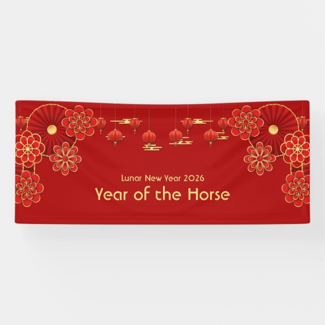 Banderoles Chinese New Year (Horizontal)