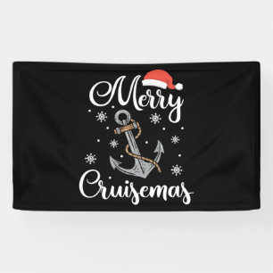 Banderoles Christmas Merry Cruisemas Holiday Cruising Gift