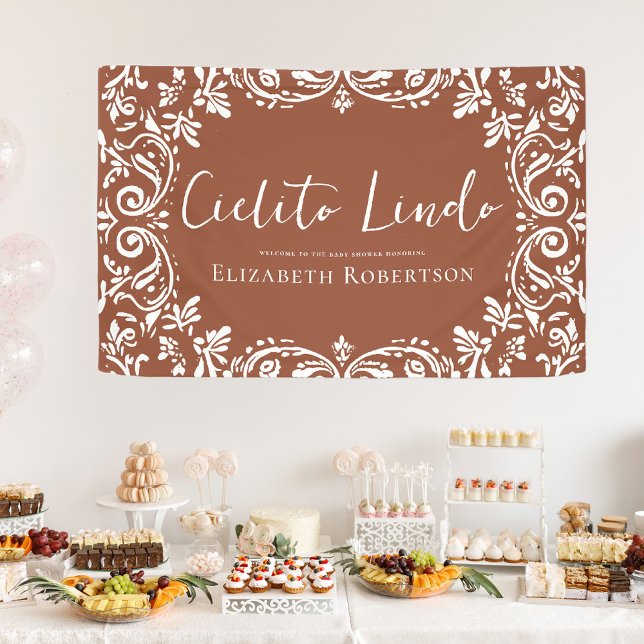 Banderoles Cielito Lindo Mexicain Papier Picado Talavera (Créateur téléchargé)