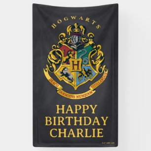 Banderoles Cimier de Poudlard Harry Potter Anniversaire