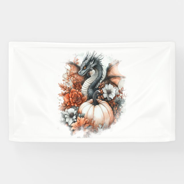 Banderoles Citrouille de pays Dragon (Horizontal)
