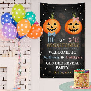 Banderoles Citrouille d'Halloween Genre Revela fête Bienvenue