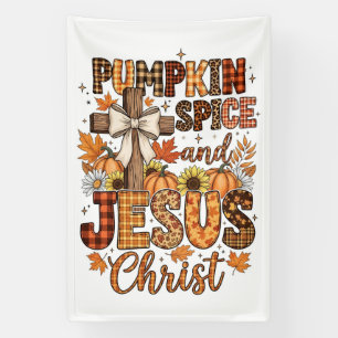 Banderoles Citrouille Spice et Jésus-Christ