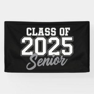 Banderoles Classe De 2025 Senior Retour À L'École 2025 Vintag