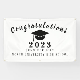 Banderoles Classe de fin d'études de 2023
