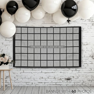 Banderoles Classe de — Graduation 60 Photo - Peut modifier la