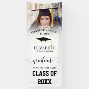 Banderoles Classe de photographes diplômés de la porte de 2