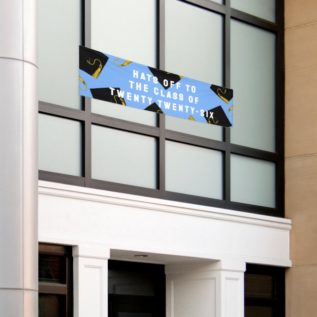 Banderoles Classe terminale 2025 (Bâtiment extérieur)