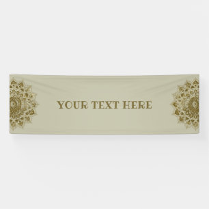 Banderoles Classique Mandala Inde Style 4