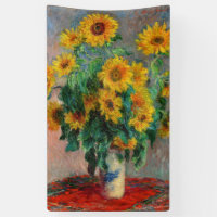 Claude Monet - Bouquet de tournesols