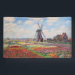 Banderoles Claude Monet - Champ de Tulipes en Hollande<br><div class="desc">Champ de tulipes en Hollande (Champs de tulipes en Hollande) - Claude Monet,  Huile sur toile,  1886</div>