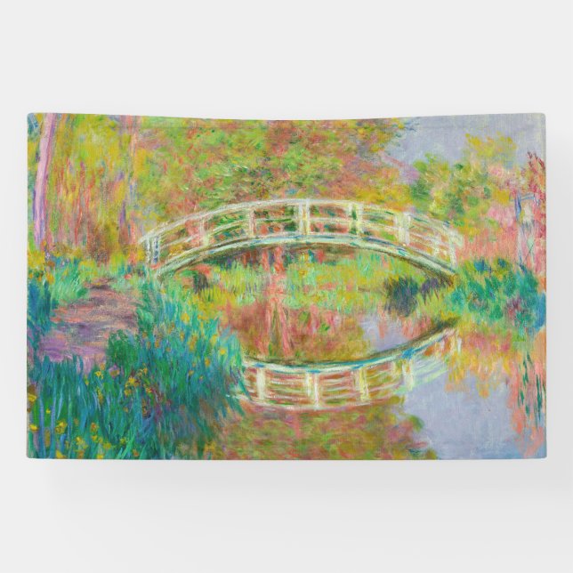 Banderoles Claude Monet - Pont Japonais, Giverny (Horizontal)