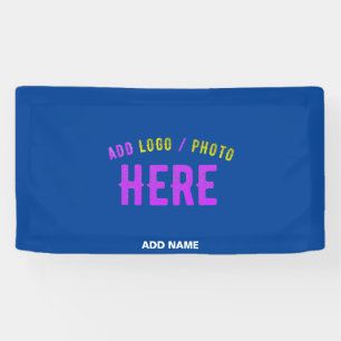 BANDEROLES COBALT BLEU MODERNE ET MODERNE VÉRIFIÉ MARQUE