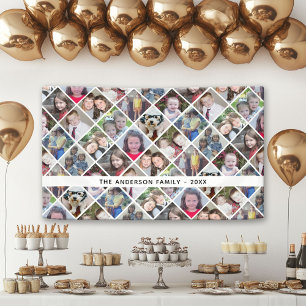 Banderoles Collage de photos Instagram 12 photos Peut CHANGER