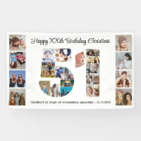 Collage de photos numéro 51 pour fête d'anniversai