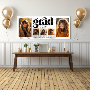 Banderoles Collage photo minimaliste moderne