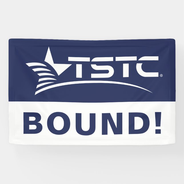 Banderoles Collège technique d'État du Texas - remise des dip (Horizontal)