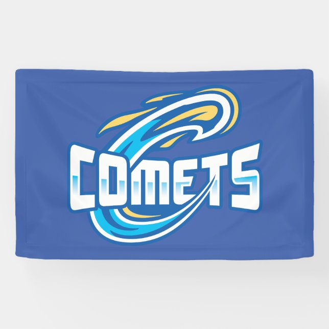 Banderoles Comètes du Cottey College (Horizontal)
