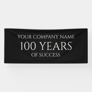 Banderoles Company Anniversary Custom Business Banner