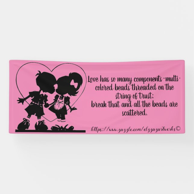 Banderoles "Composants d'amour" (Horizontal)