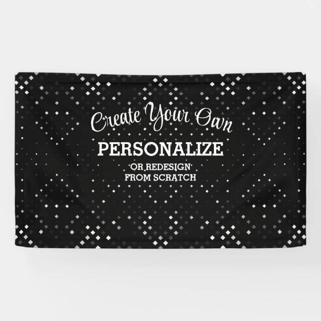 Banderoles Conception à partir de zéro - (Horizontal)