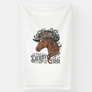 Banderoles Conception de chemise à chapeau floral de cheval d