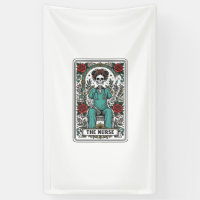 Conception de chemise de carte de tarot d'infirmiè