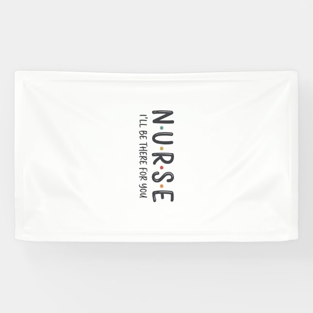 Banderoles Conception de chemise de citation d'infirmière Gra (Horizontal)