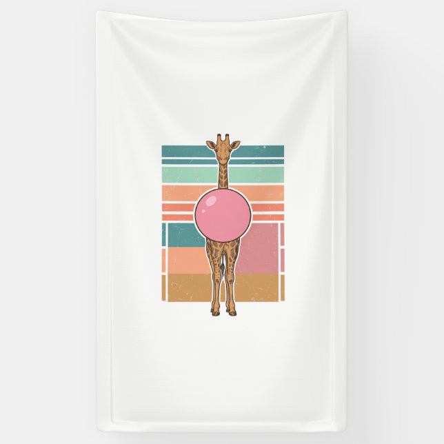 Banderoles Conception de chemise de gravure de chewing-gum de (Vertical)