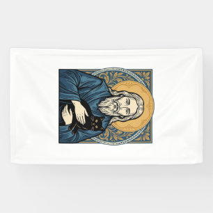 Banderoles Conception de chemise vectorielle de portrait de c