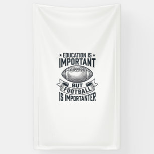 Banderoles Conception de chemise vintage d'éducation de footb