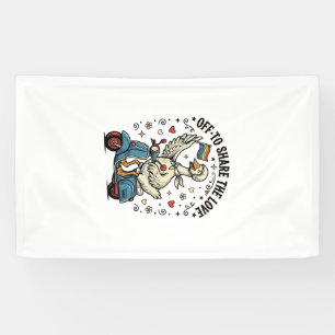 Banderoles Conception de chemise vintage Funny Goose Scooter