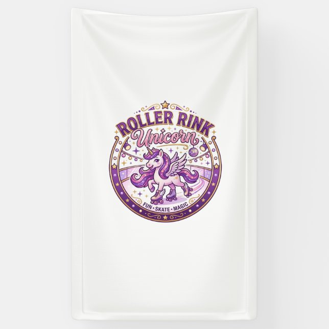 Banderoles Conception de merch prête pour POD de patinoire à  (Vertical)