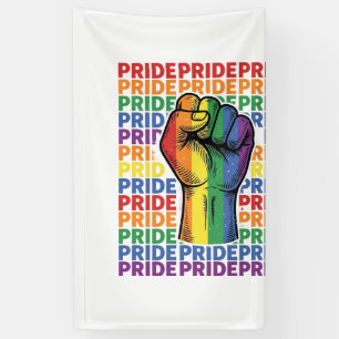 Banderoles Conception de T-shirt arc-en-ciel Vintage Pride Ra