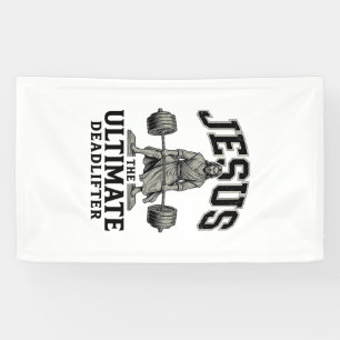 Banderoles Conception de t-shirt de gym vintage Jésus Ultimat