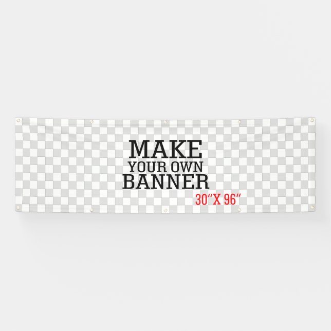 Banderoles Conception facile Créez votre propre écran en une  (Horizontal)