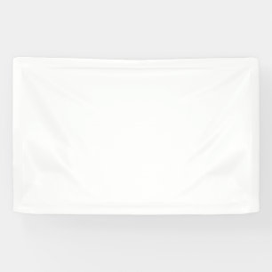 Banderoles Conception simple blanche personnalisée moderne Aj