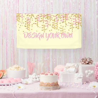 Banderoles Concevez Votre Propre Confettis 