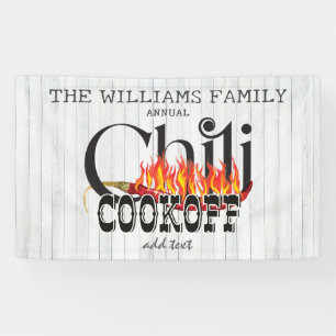 Banderoles Concours de Chili Cuisson Off Concours Fête de Fam